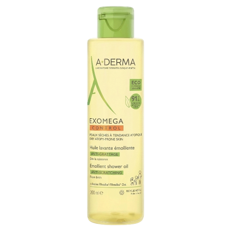 A-Derma Exomega Control Huile Lavante Émolliente Anti-Grattage - seconde vue