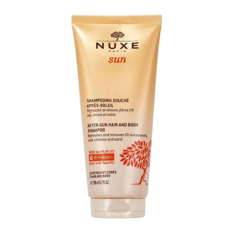 Corps & Hydratation - NUXE Sun Shampooing Douche Après-Soleil Corps & Cheveux 200ml